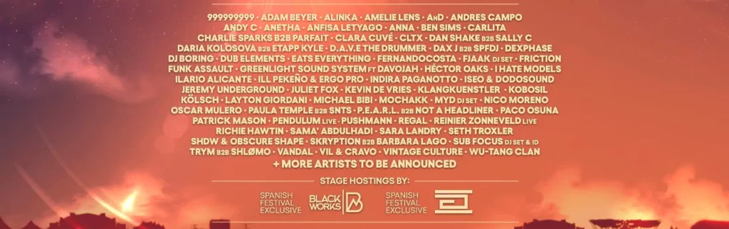monegros desert festival 2023 lineup