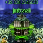 Mercoledi Brasilian Carnival Just Cavalli Milano