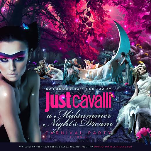 Carnevale Just Cavalli Milano - Milanoindiscoteca