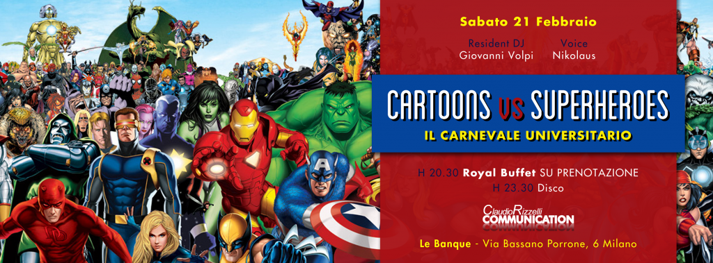 Carnevale Le banque Milano - Sabato 21 Febbraio