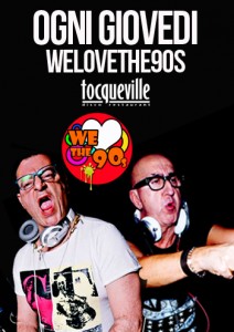 Giovedì Serata Anni 90 Milano Tocqueville