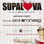 Giovedì 23 Ottobre Supalova On Tour Amnesia Milano