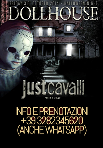 Foto: Halloween 2014 Just Cavalli Milano