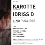 Sabato 18 Ottobre Karotte Amnesia Milano