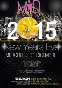 Capodanno 2015 The Beach Milano - Milanoindiscoteca - Prenotazioni- +393282345620