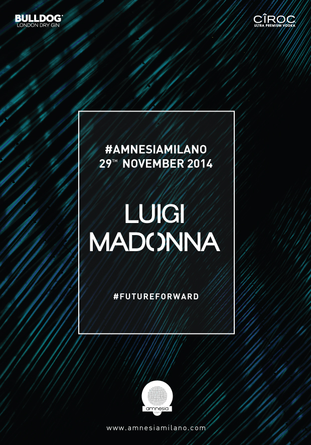 Sabato 29 Novembre Luigi Madonna Amnesia Milano