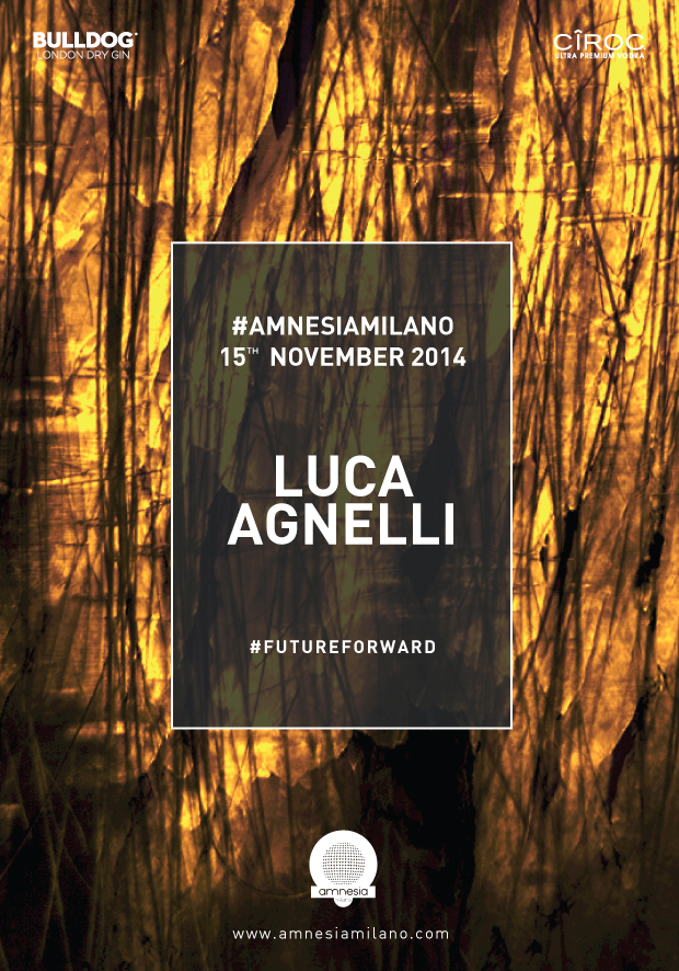 Sabato 15 Novembre Luca Agnelli Amnesia Milano