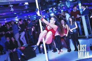 Sabato Grey's room Milano 50 Shade of Grey's Pole Dance Live (4)