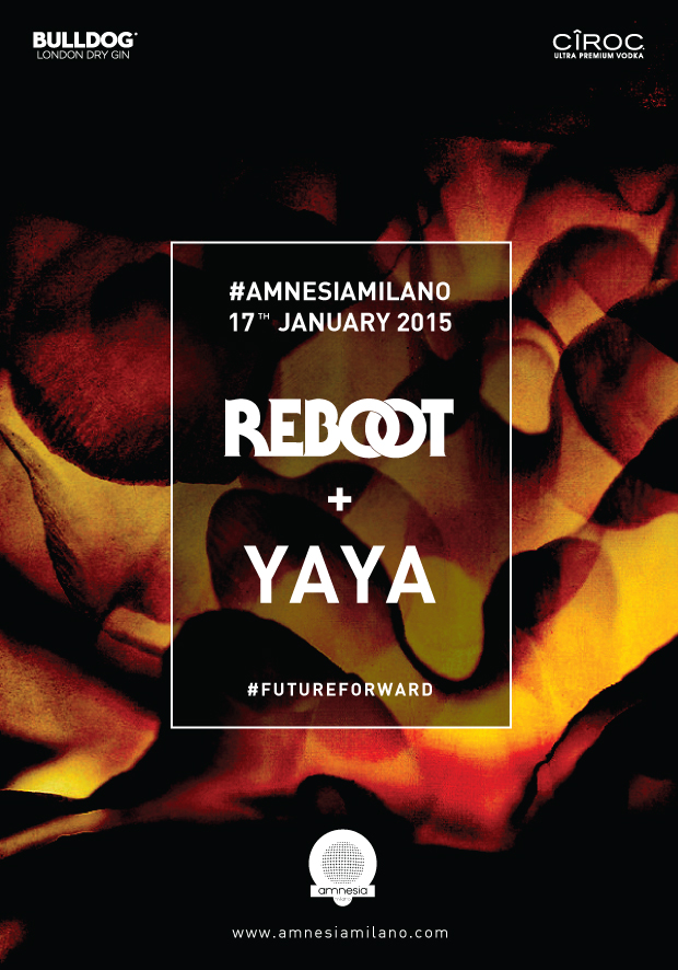 Reboot Amnesia Milano Sabato 17 Gennaio