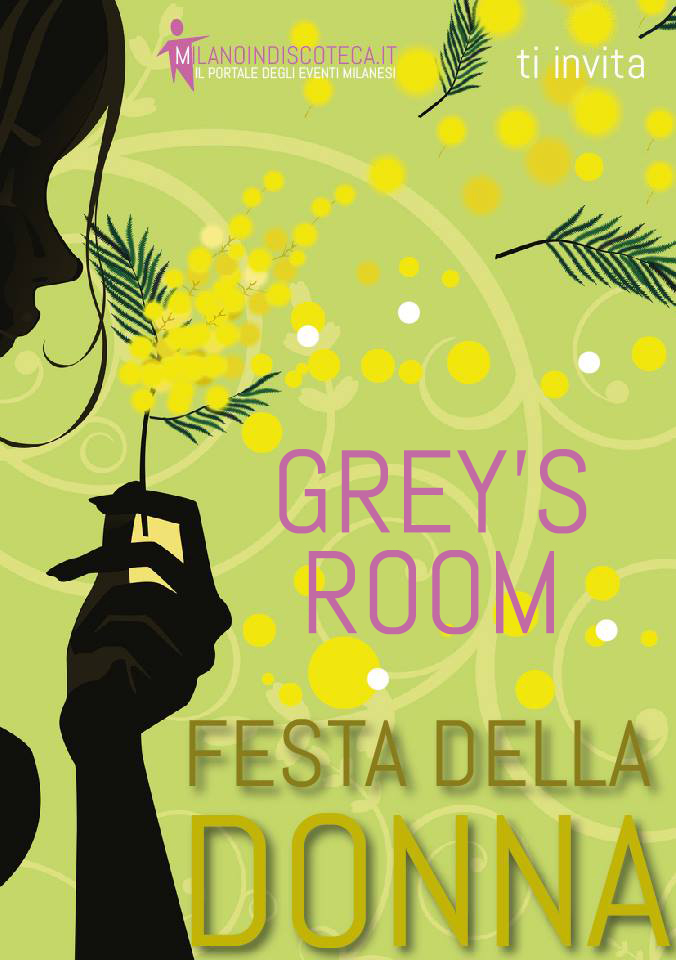Foto: Festa della Donna Grey’s Room Milano
