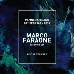 Marco Faraone Amnesia Milano