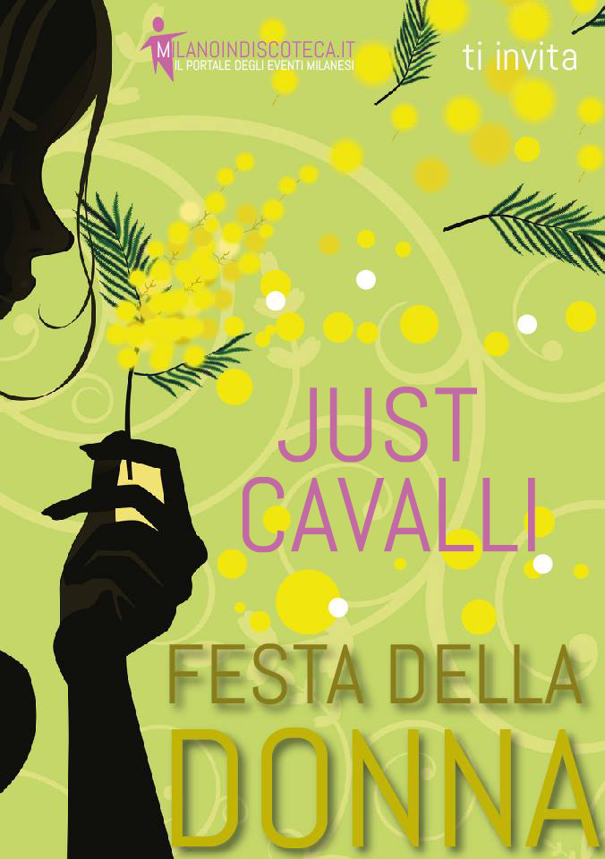 Festa della donna Just Cavalli Milano