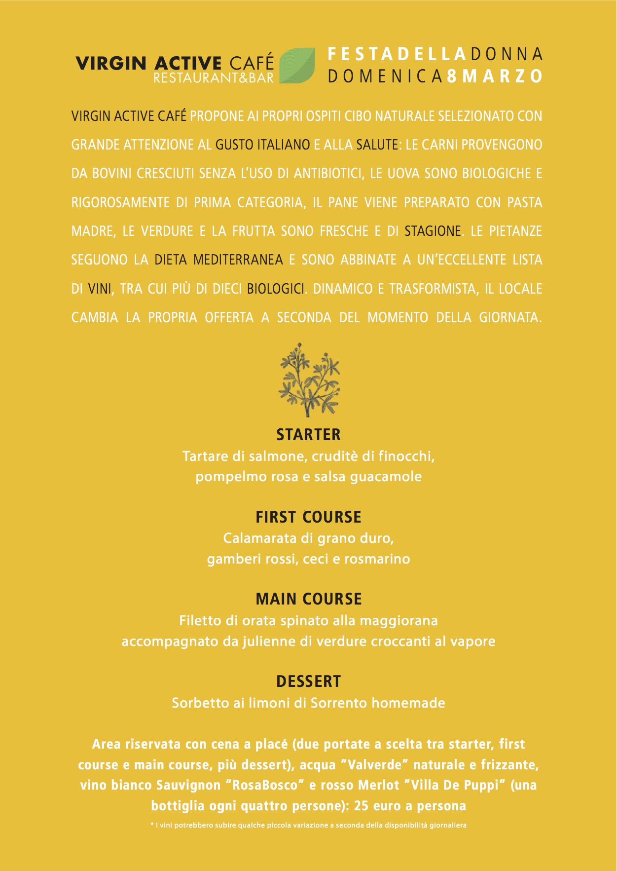 Festa Della Donna Virgin Active Cafe Corso Como Milano