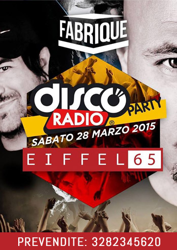 Discoradio Party Fabrique Milano