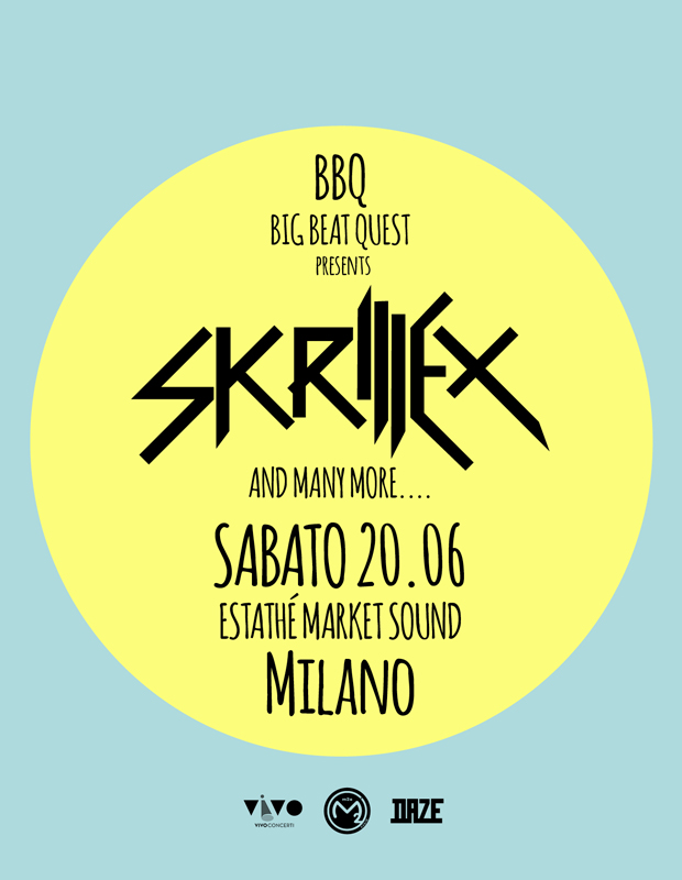 Foto: Skrillex Milano Estathe Market Sound
