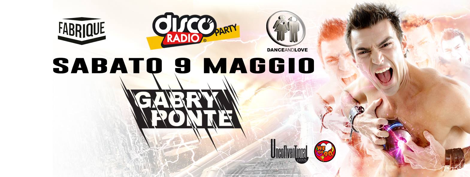 Disco Radio Party Gabry Ponte Fabrique Milano - Milanoindiscoteca
