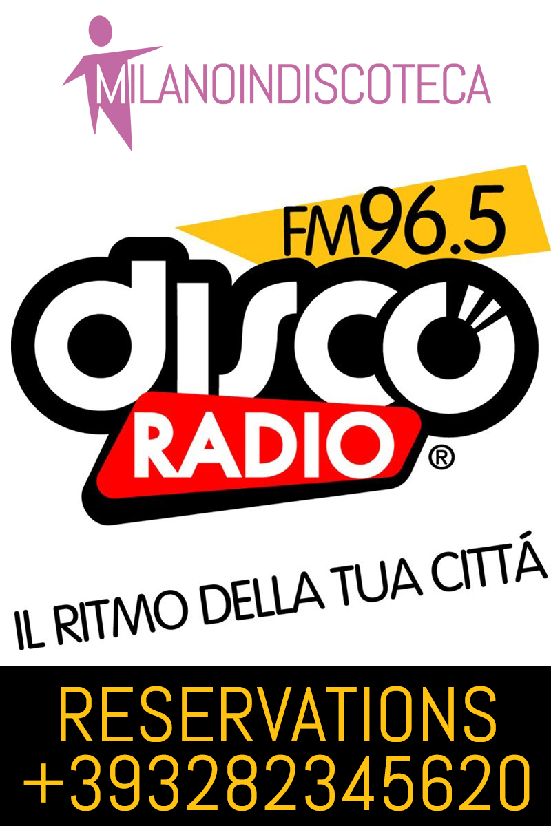 Foto: Disco Radio Party Gabry Ponte Fabrique Milano