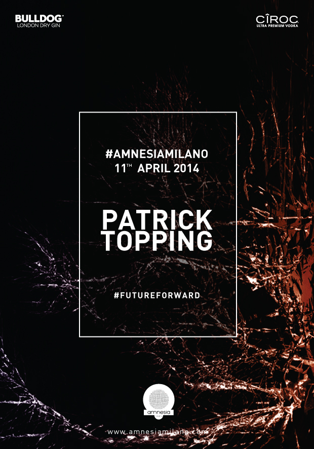Sabato Patrick Topping Amnesia Milano