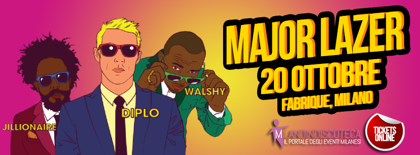 major lazer milano