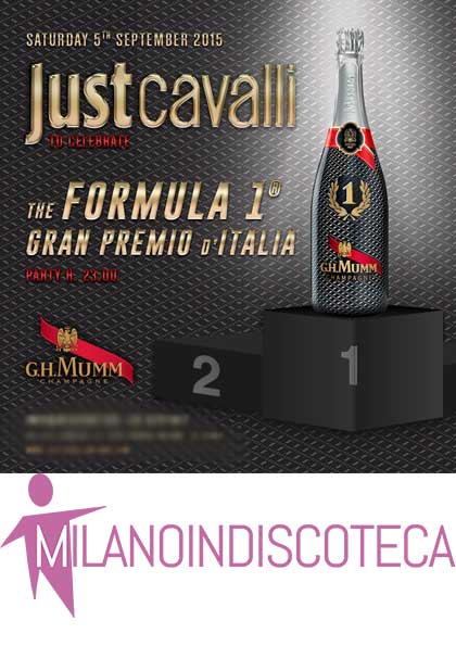 Official GP di Monza Afterparty Just Cavalli Milano