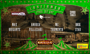 Monsterland Halloween Milano Stage Hip Hop