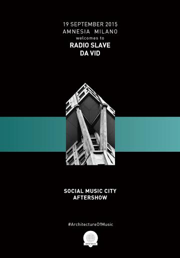 Radio Slave Amnesia Milano