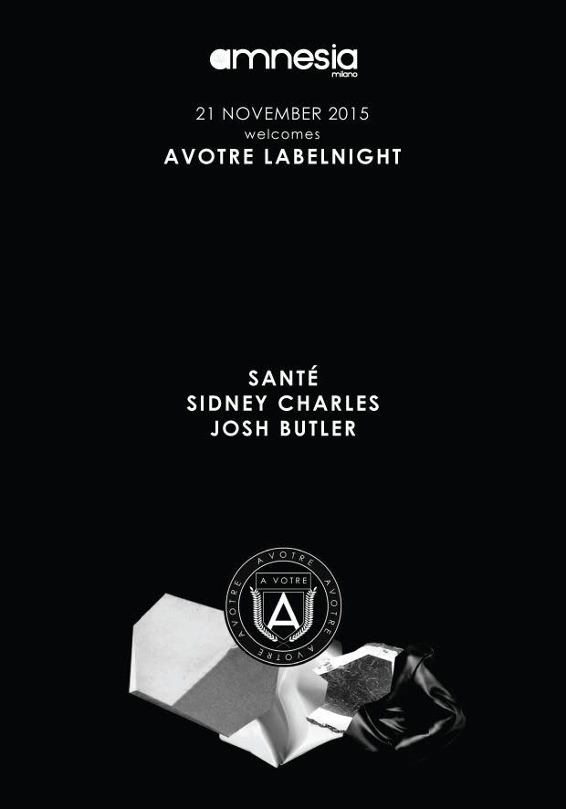 Avotre Label Night Amnesia Milano