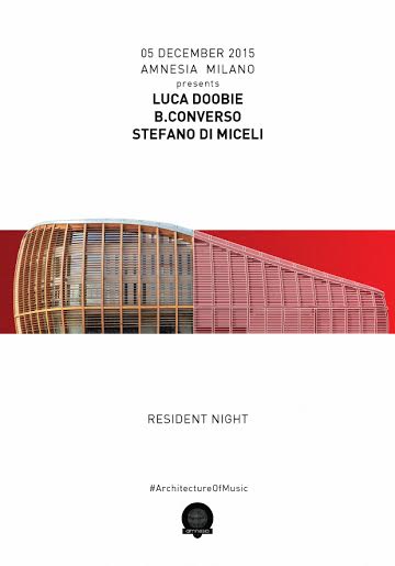 Resident Night Amnesia Milano
