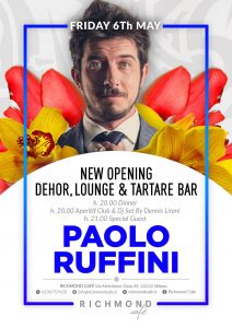 Venerdì Richmond Cafè Milano - 6 Maggio - Milanoindiscoteca
