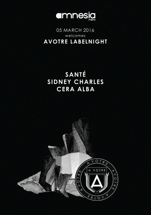 Avotre LabelNight Amnesia Milano