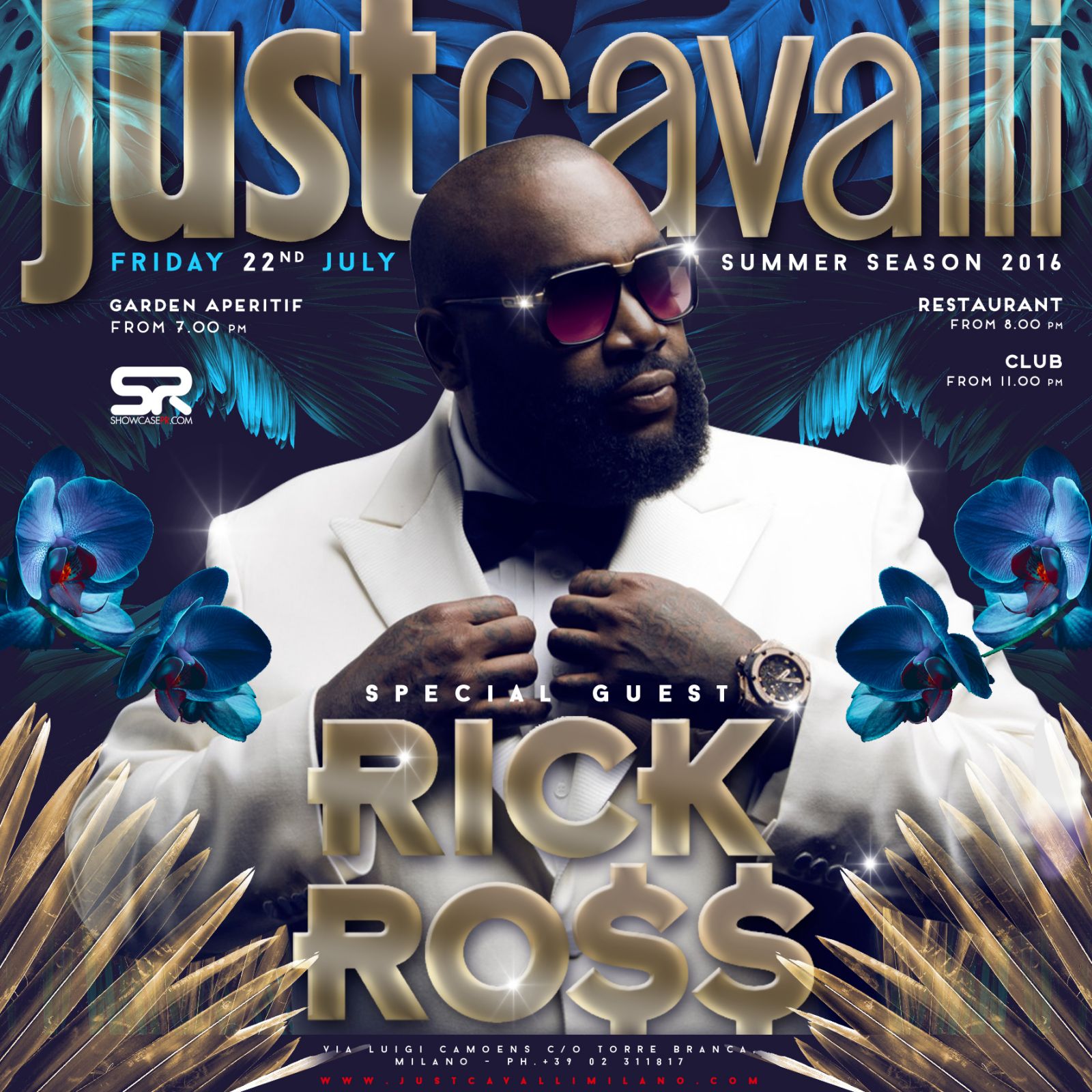 Rick Ross Just Cavalli Milano - Milanoindiscoteca