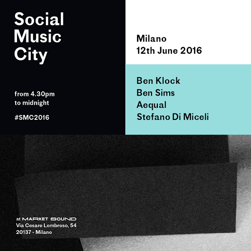 Foto: Ben Klock, Ben Sims Social Music City Milano