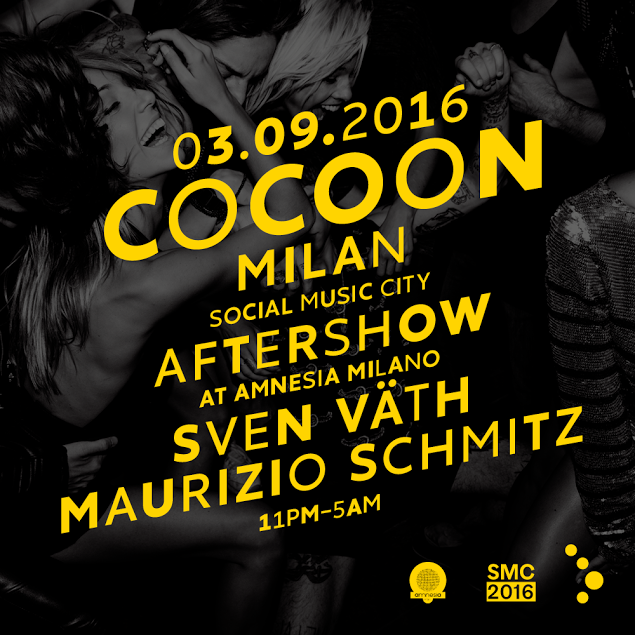Sven Vath Amnesia Milano - Social Music City Afterparty