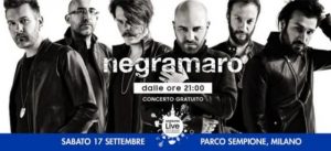 negramaro milano parco sempione samsung live