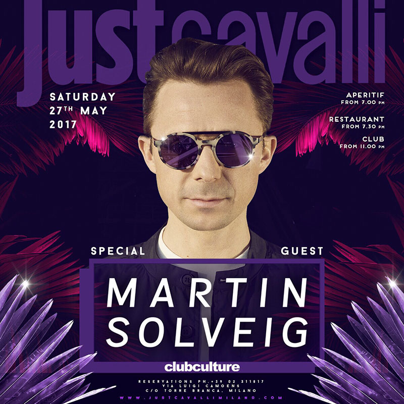 Martin Solveig Milano Just Cavalli