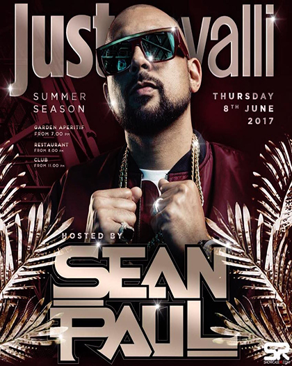 Foto: Sean Paul Just Cavalli Milano