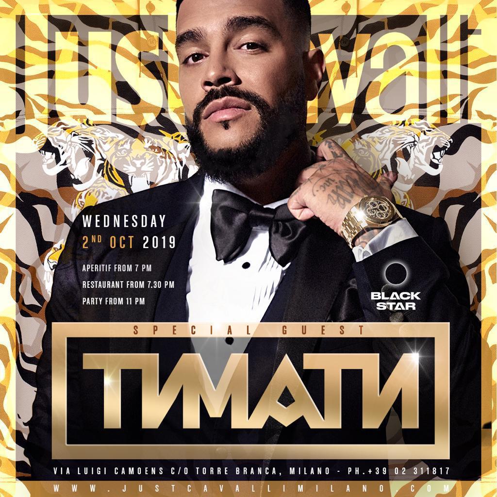 Timati Just Cavalli Milano