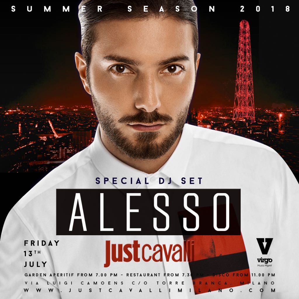 Alesso Just Cavalli Milano