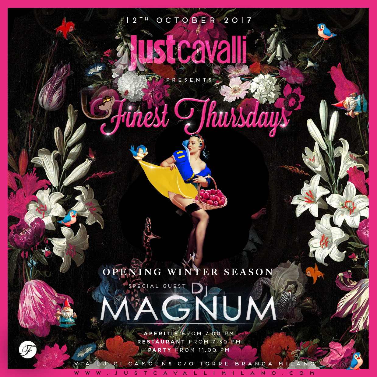 Giovedì Just Cavalli Milano Opening Party