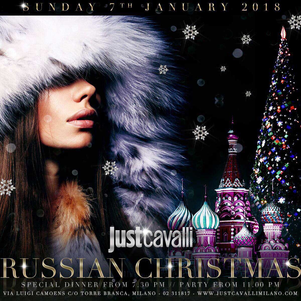 Foto: Russian Christmas Just Cavalli Milano