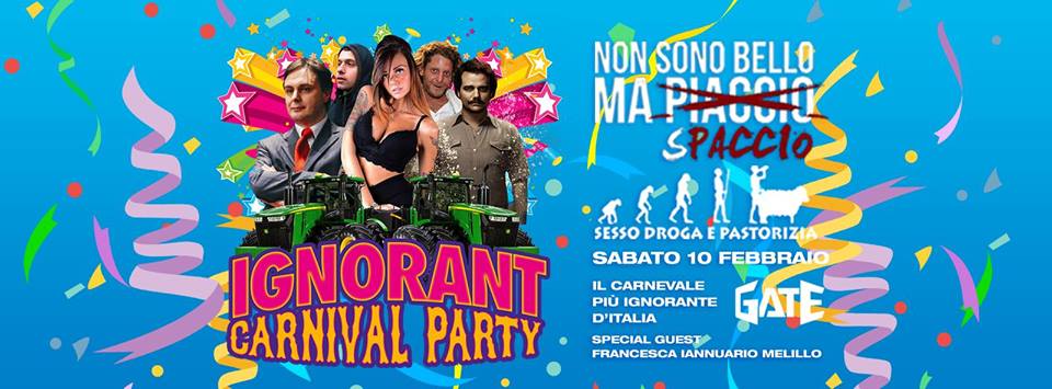 Foto: Ignorant Carnival Party Gate Milano