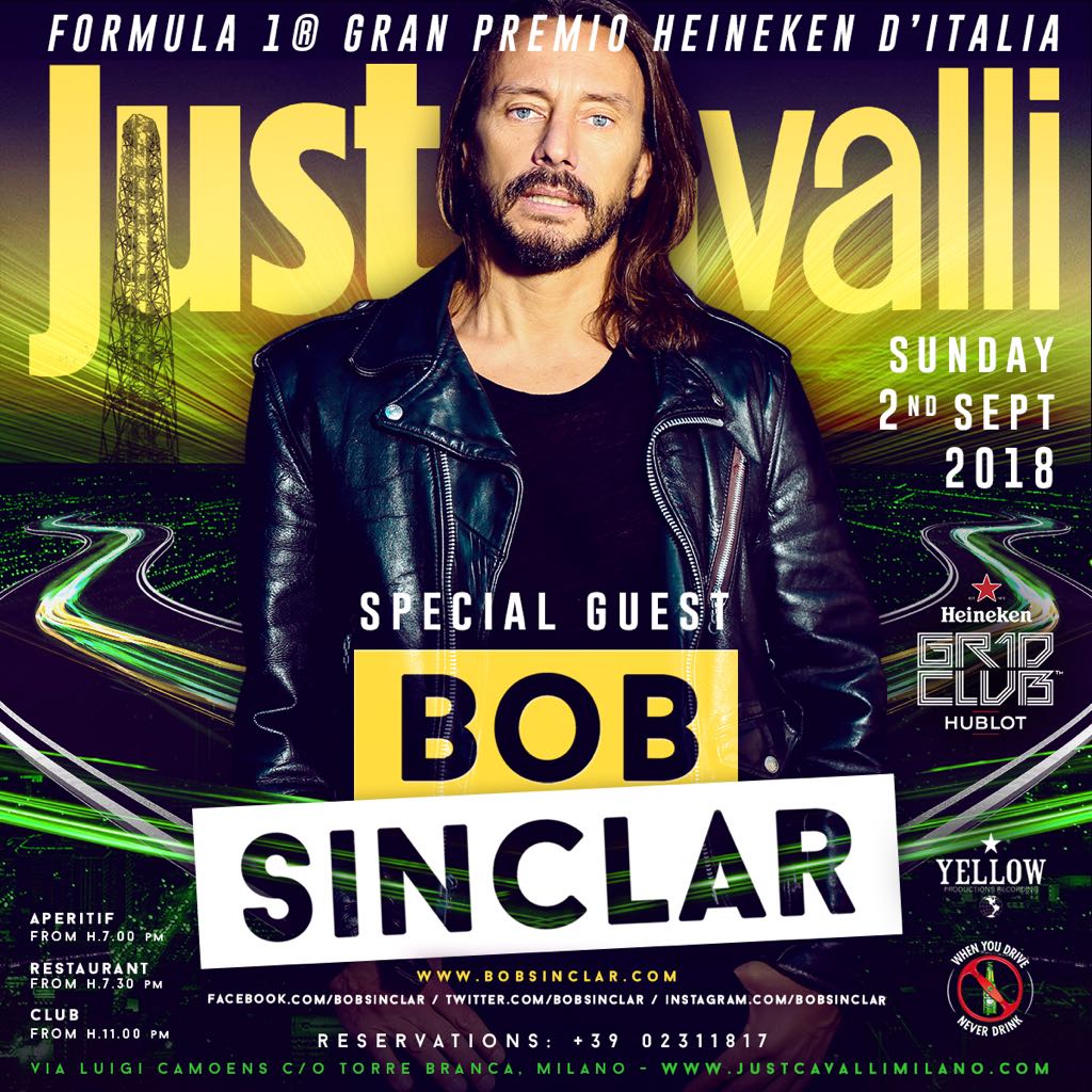 Bob Sinclair Just Cavalli.