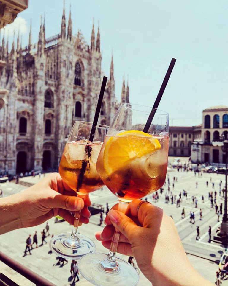 Image result for milan aperitivo duomo