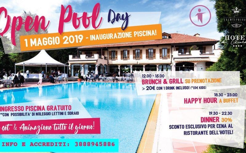 1 Maggio Pool Party con brunch e grigliata