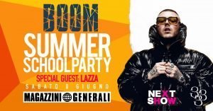 MAGAZZINI BOOM guest LAZZA 8 giugno milano
