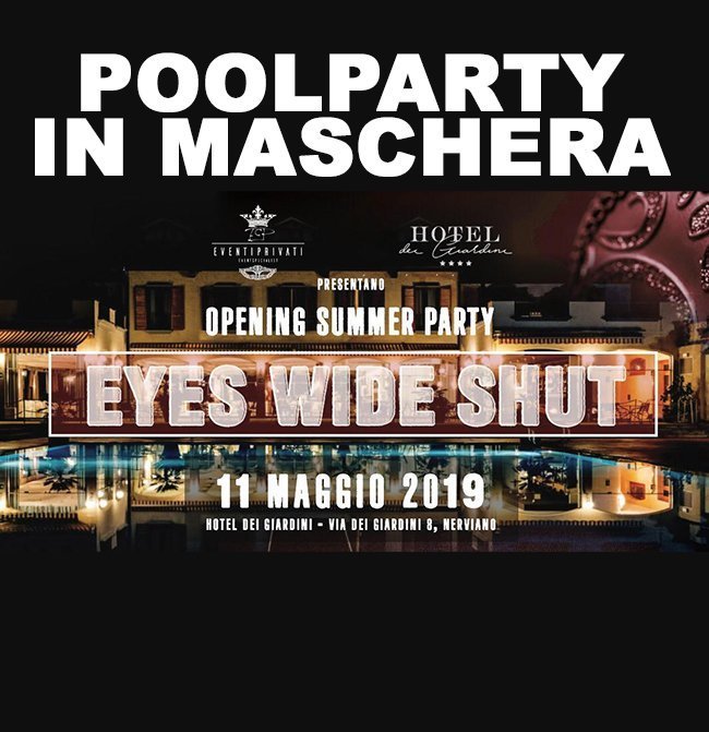 Foto: Pool party in maschera