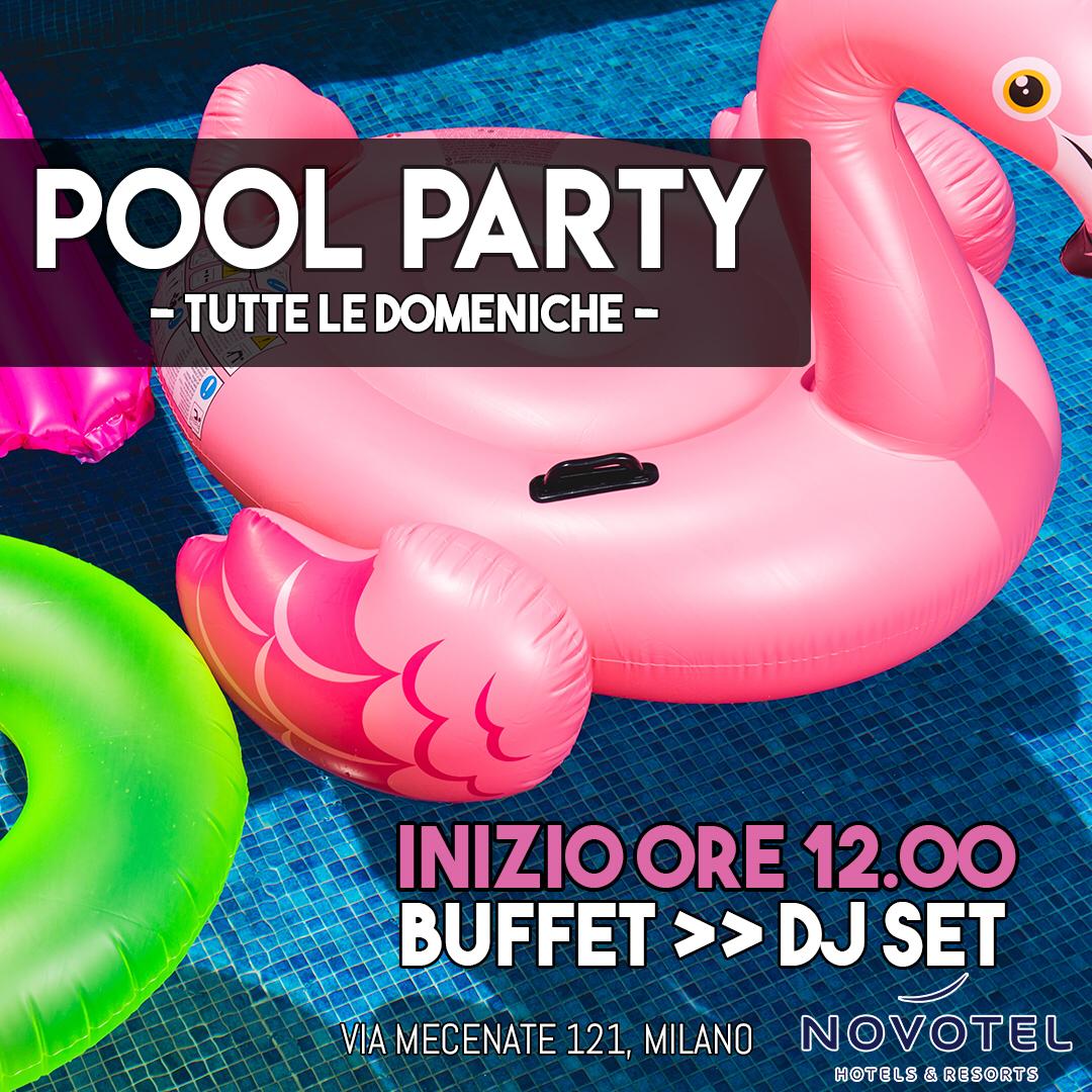 Foto: BRUNCH IN PISCINA MILANO NOVOTEL LINATE