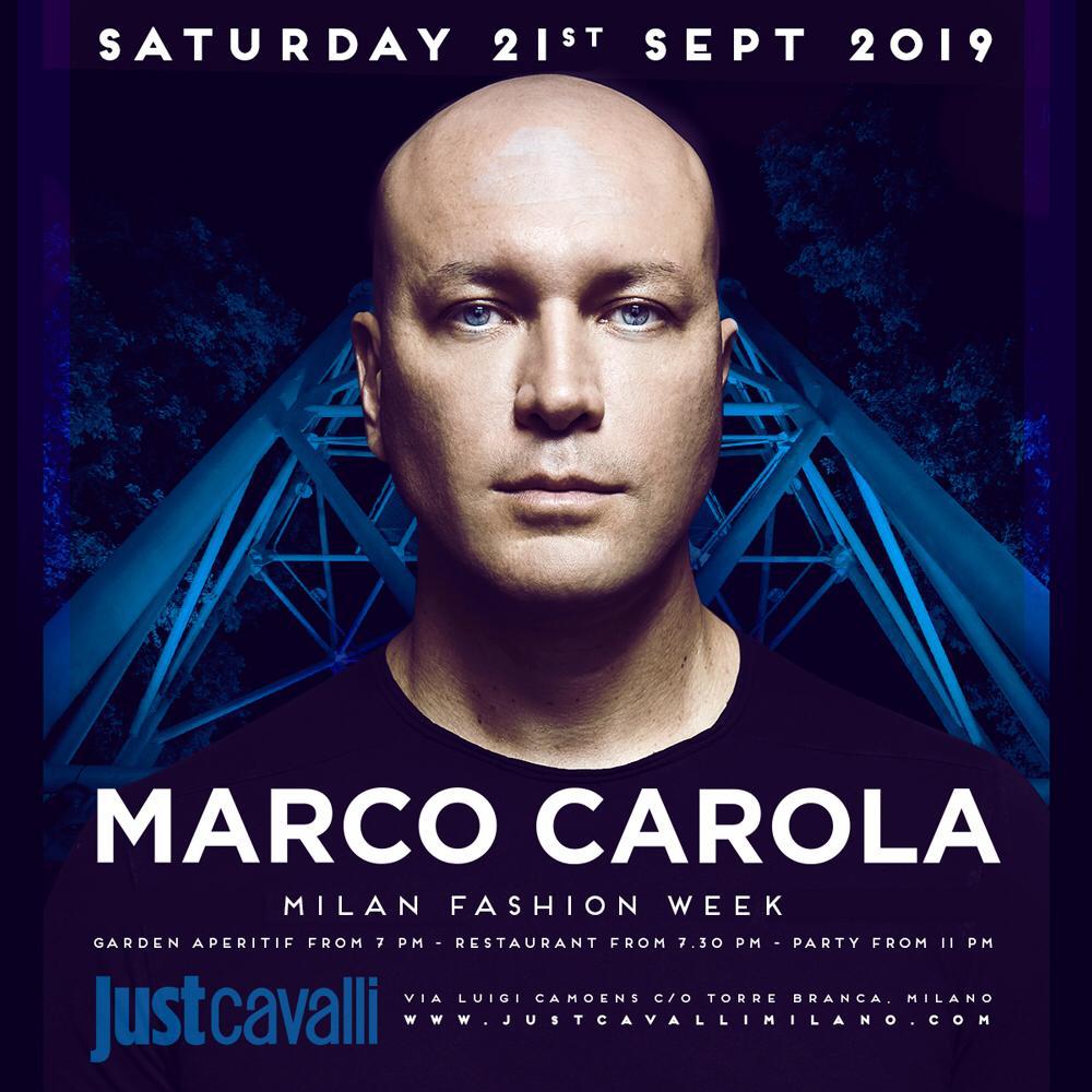 Foto: Marco Carola Just Cavalli Milano