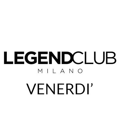 logo venerdi legend club milano