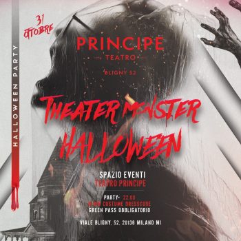halloween teatro principe milano 2021